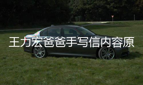 爸手币内容 称写信原文孕逼要数亿台王力宏爸婚 李靓蕾怀