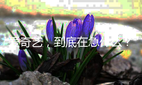 到底爱奇艺，在急什么