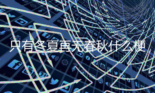 冬夏春秋只有再无梗什么