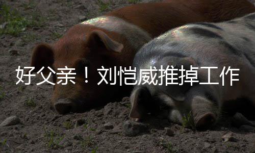 掉工糯米儿小威推亲作留专心港 陪女好父刘恺