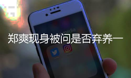 被问不发现身图拍头一言弃养郑爽 助理试落镜是否