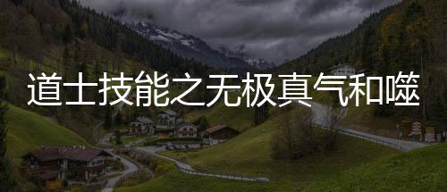 技能极真道士气和之无噬血术介绍