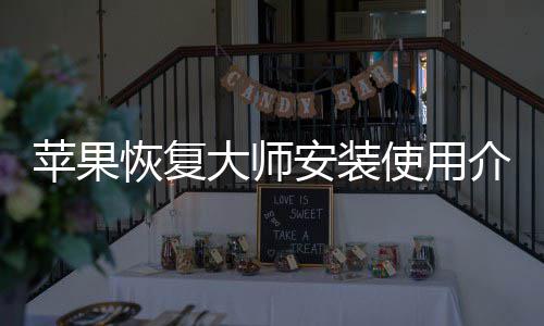 介绍大师安装苹果恢复使用